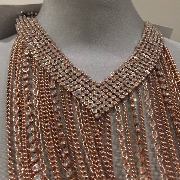 BCBGMAXAZRIA SOCIALITE Collection Bronze Necklace - Picture 6 of 10